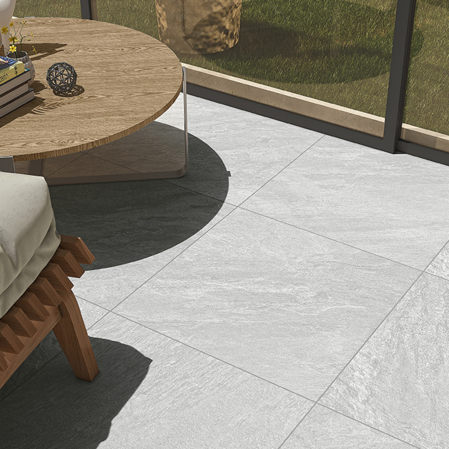 Nova stone Silver Matt 60x60x2