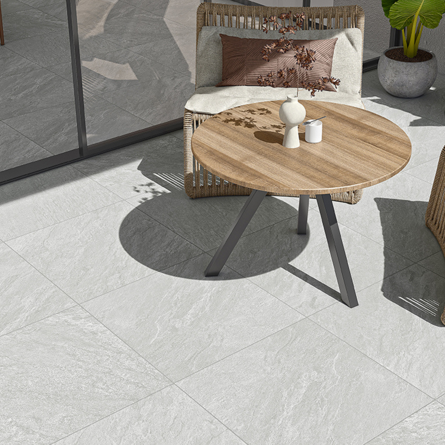 Nova stone Silver Matt 60x60x2