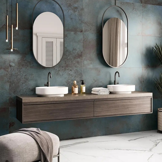 Lux Alloy Azzurro Semi 60x120