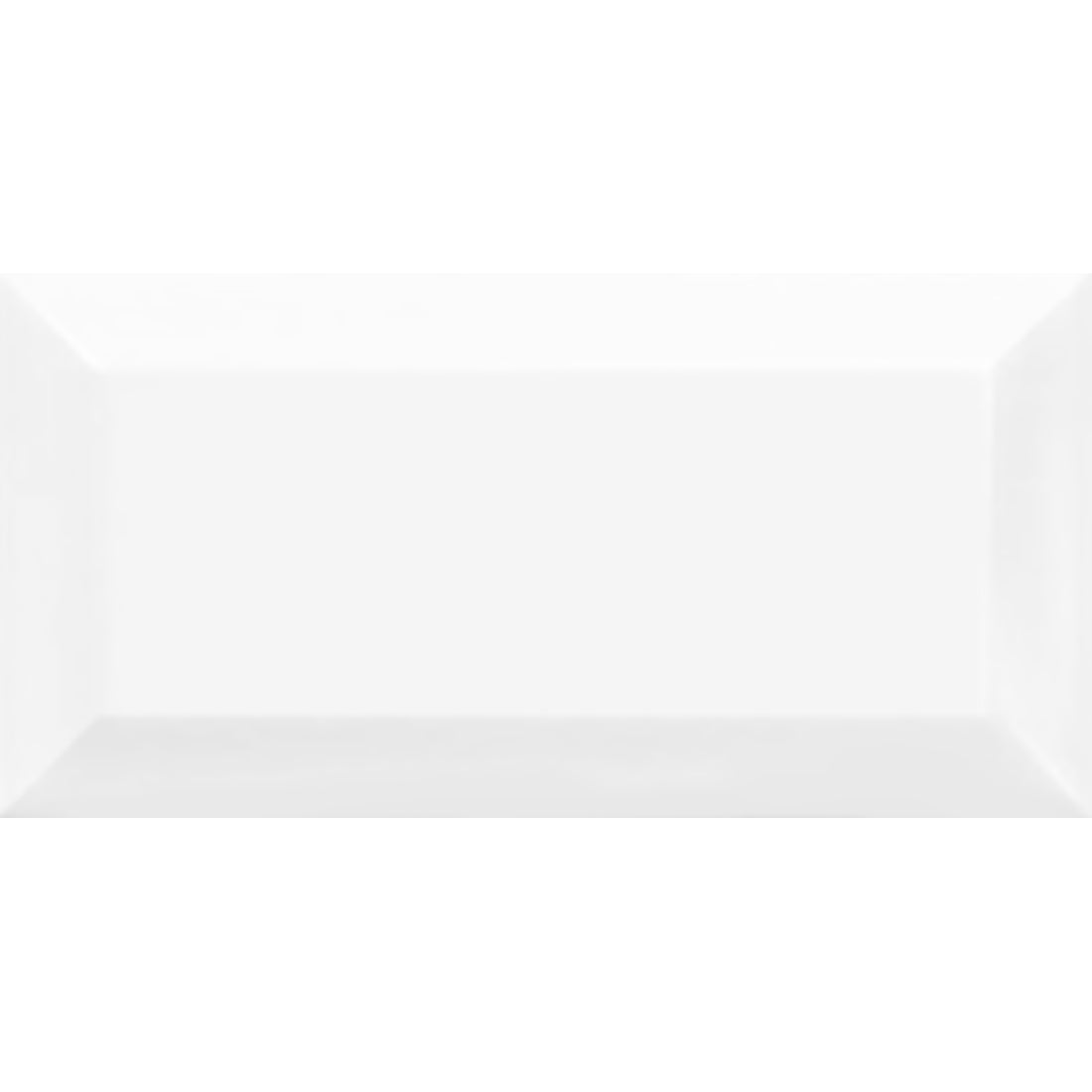 White Gloss Ceramic Wall Tile Signature Metro 10x20 Edition