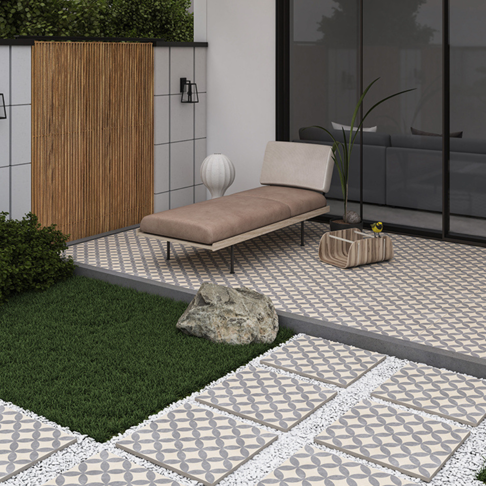 Earth Ivory Pattern 60x60x2 Matt