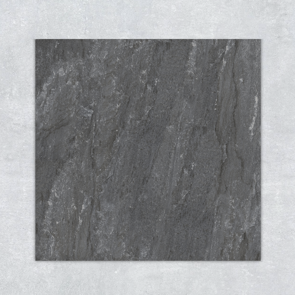 London stone Nero 60x60x2 Matt