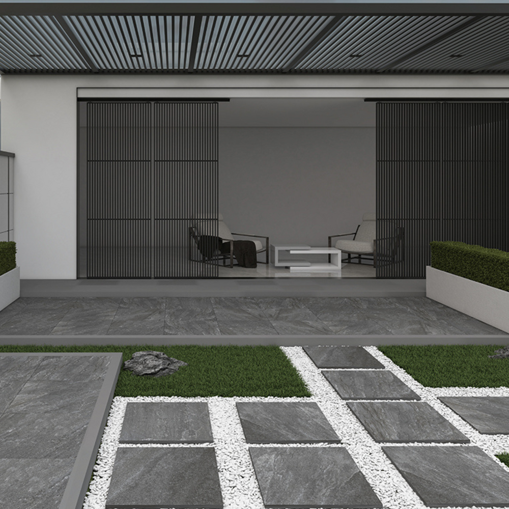 London stone Nero 60x60x2 Matt