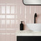 Urban Blush Pink Subway Tiles