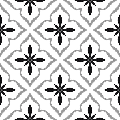 Classic Cubic Noir 20x20 Ceramic Tiles