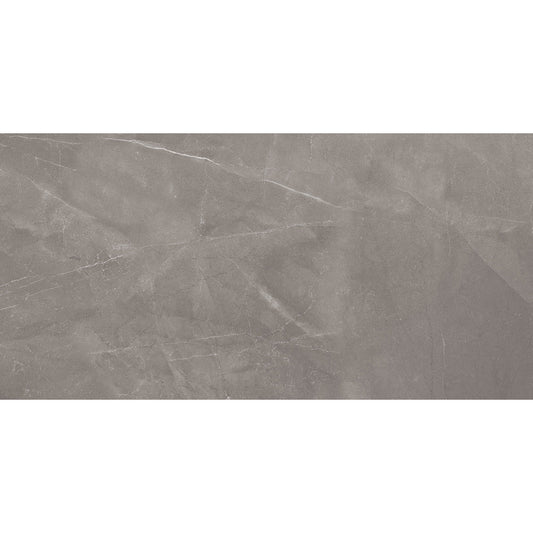 Gris Elegance: Polished Porcelain Tiles 30x60 by India Brand