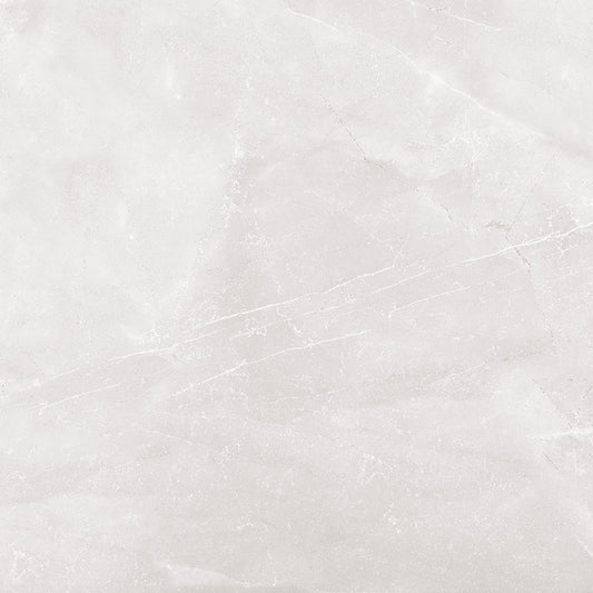 Elegant Bianco Polished Porcelain Tiles 60x60
