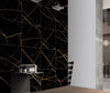 Elegant Porcelain Tiles-Atlantis Black 60x60 Gold Matt Finish