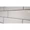 Lustrous White Ceramic Wall Tiles - Biselado 10x30 Gloss Bevelled