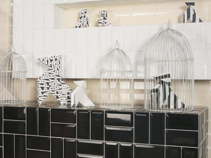 Elegant Biselado White Gloss Ceramic Wall Tiles