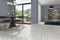 Shimmering Grey Porcelain Tiles - Versatile 45x45 Matt Finish