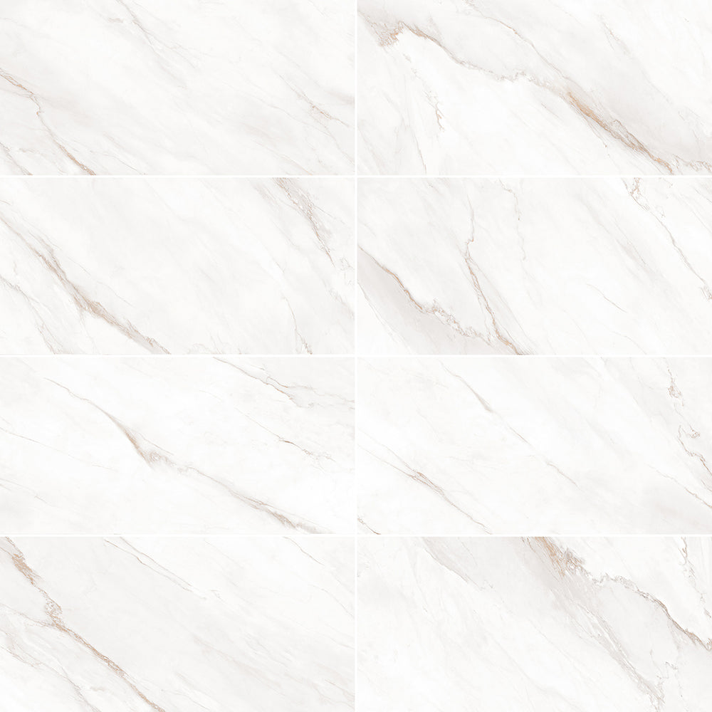 Gleaming Carrara Gold 30x60 Ceramic Tiles