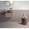 Elegantly Versatile Brown Cubic Ceramic Tiles - 20x20