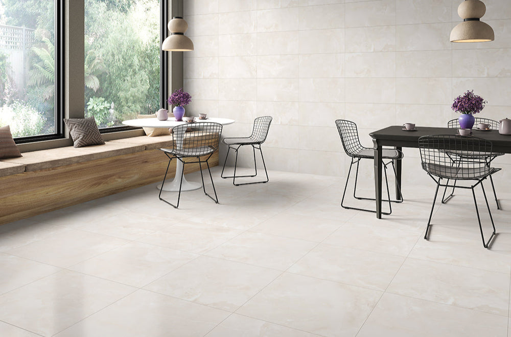 Elegance Unveiled: Beige Matt Onyx Porcelain Tiles 60x60