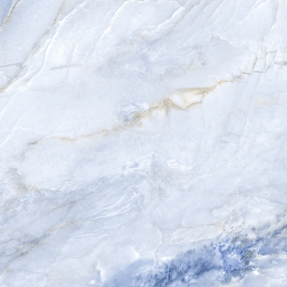 Stunning Polished Blue Porcelain Tiles 60x60