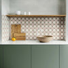 Blush Geometric Mosaic