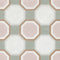 Blush Geometric Mosaic