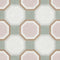 Blush Geometric Mosaic