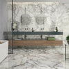 Miststone Arabesque Ivory Porcelain Tile