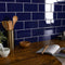 Smooth Blue Sheen Tile