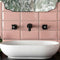 Pink Glossy Subway Tiles