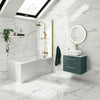 Chateau Bianco Gloss Marble Replica Tiles