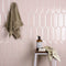 Blush Hex Elegance Ceramic Tiles