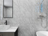 Lustrous Light Grey Porcelain Tiles - Zenith 30x60 Collection